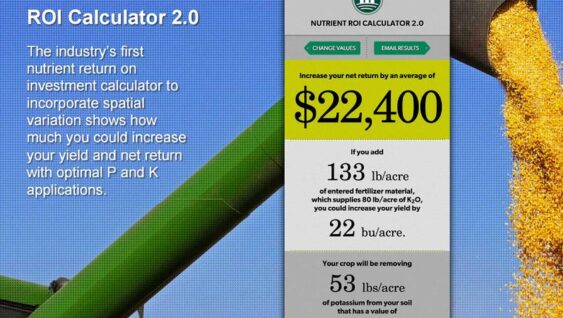 Nutrient ROI Calculator Tool Use and Benefits
