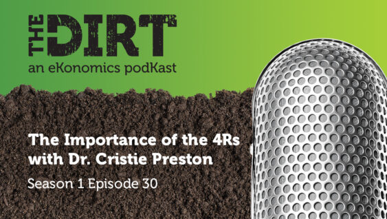 Promotional image for The Dirt PodKast featuring a microphone, with text 'The Importance of the 4Rs, Season 1 Episode 30'
