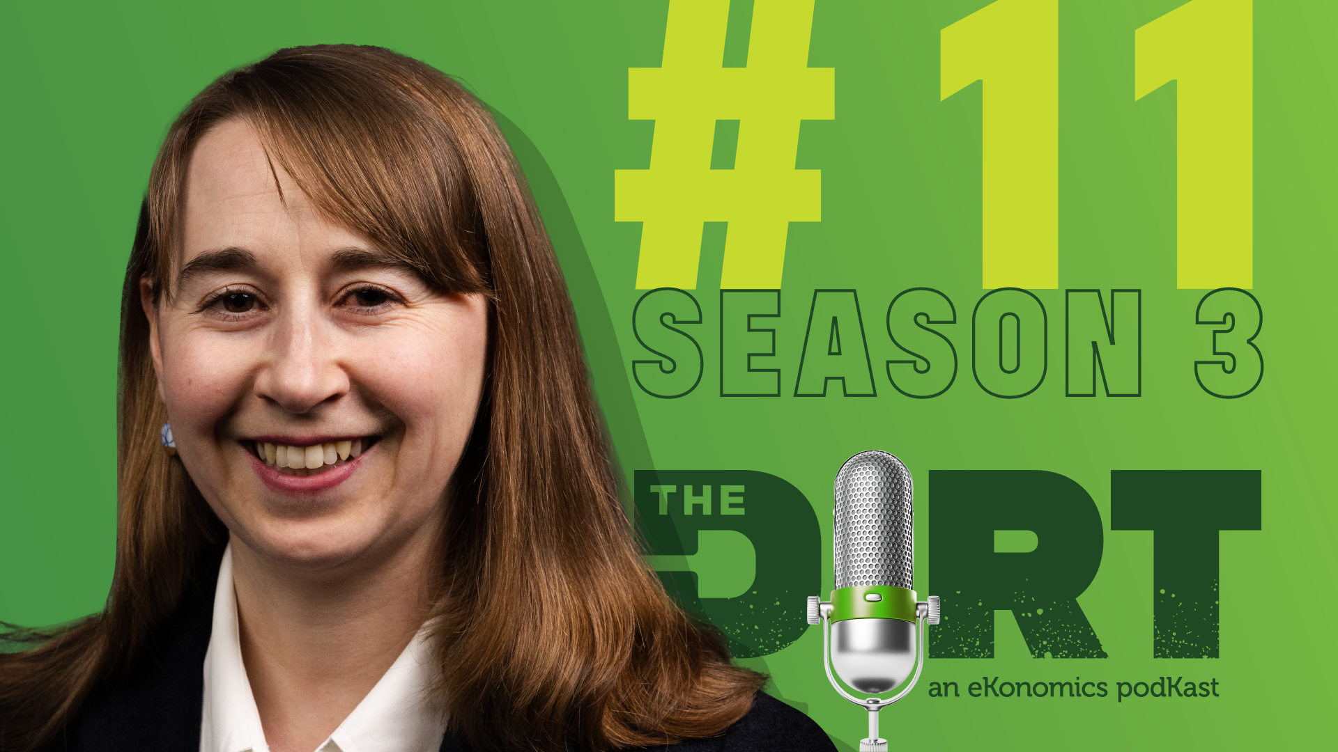 Promotional image for The Dirt PodKast featuring a microphone, with text 'Season 3 Episode 11'