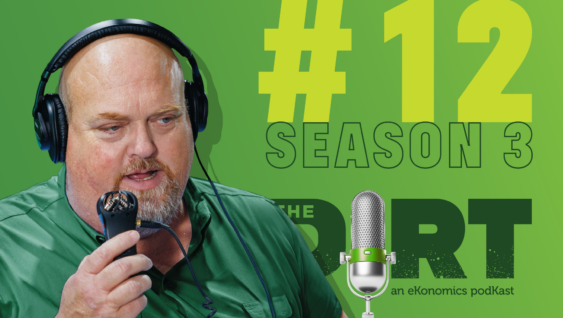 Promotional image for The Dirt PodKast featuring a microphone, with text 'Season 3 Episode 12'