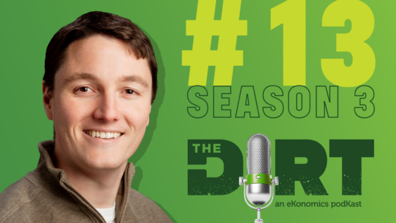 Promotional image for The Dirt PodKast featuring a microphone, with text 'Season 3 Episode 13'