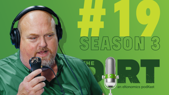 Promotional image for The Dirt PodKast featuring a microphone, with text 'Season 3 Episode 19'