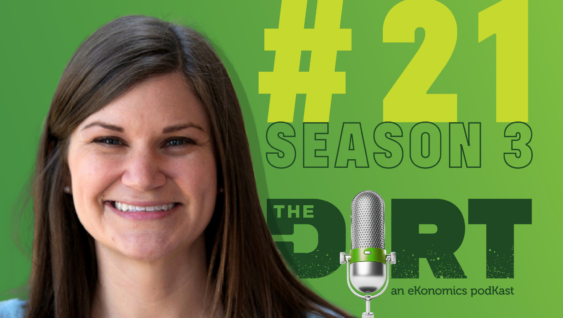Promotional image for The Dirt PodKast featuring a microphone, with text 'Season 3 Episode 21'
