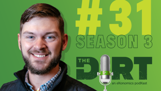 Promotional image for The Dirt PodKast with text 'Season 3 Episode 31'