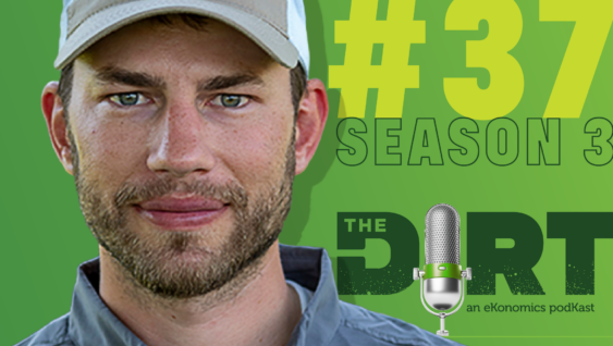 Promotional image for The Dirt PodKast with text 'Season 3 Episode 37'