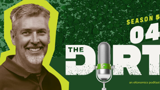 An episode of The Dirt PodKast featuring Dr. Erick J. Larson focused on the right time to plant corn and tips for early corn planting.