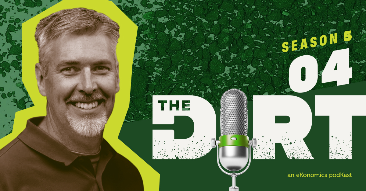 An episode of The Dirt PodKast featuring Dr. Erick J. Larson focused on the right time to plant corn and tips for early corn planting.