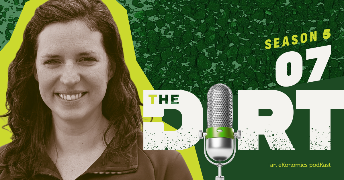 The Dirt PodKast season 5 episode 7 featuring Dr. Elizabeth French
